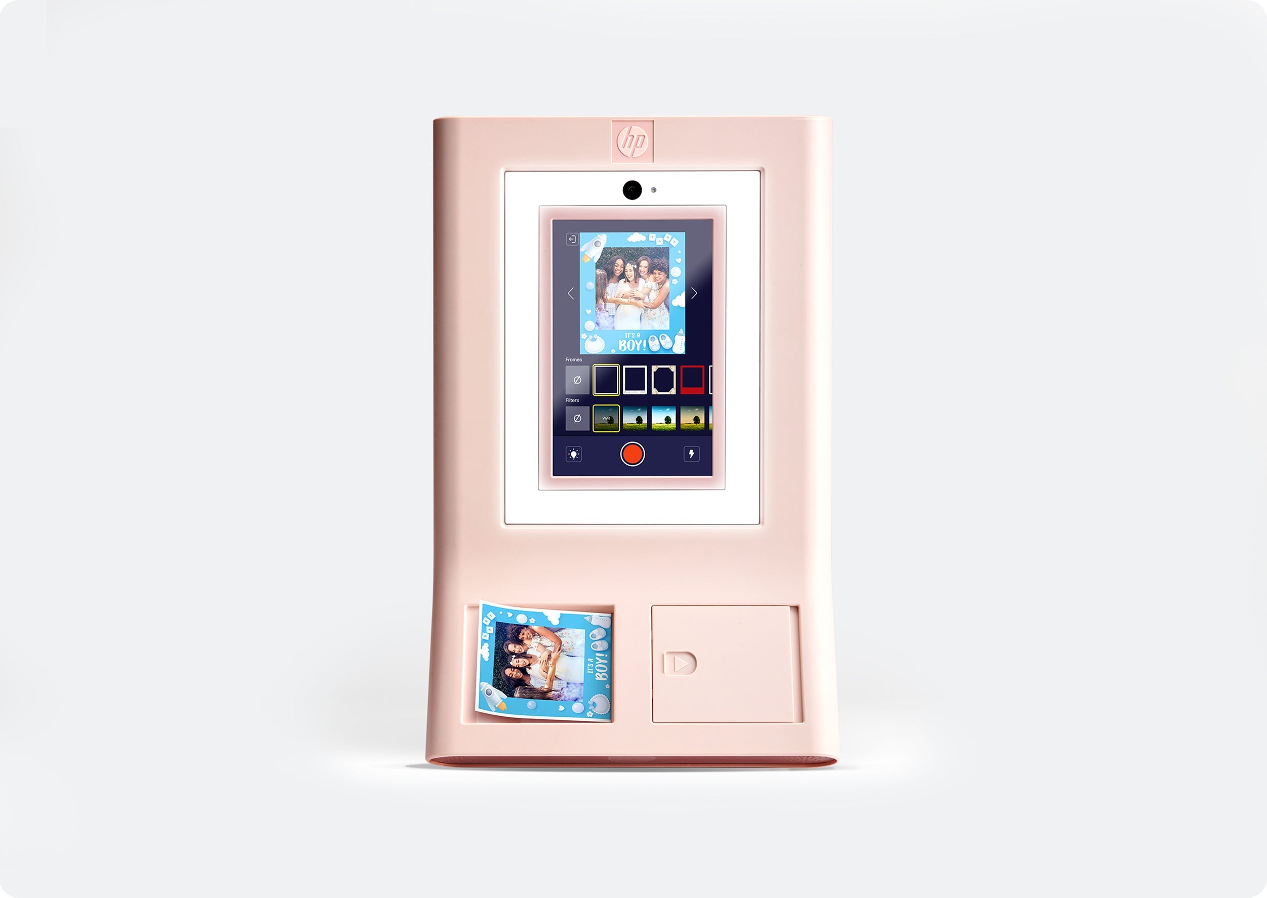 HP Sprocket Photobooth Instant 3x4英寸彩色照片打印机